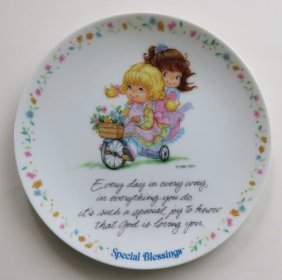 Special Blessings Porcelain Plate, TCFC 1988, Characters From Cleveland