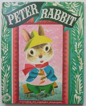 Beatrix Potter, Peter Rabbit, 1973, Leonard Weisgard illustrations