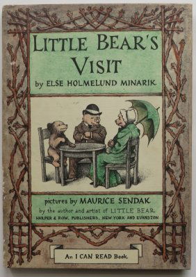 Minarik, Little Bear's Visit, 1961, Maurice Sendak illustrated, I Can Read Book