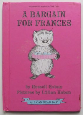 Russell Hoban, Bargain for Frances, 1970, Lillian Hoban illustrated