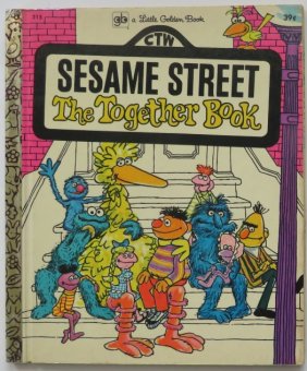 Dwight, Sesame Street The Together Book 1971, Bradfield illustrated, Muppets
