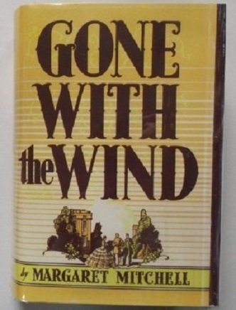 Mitchell, Gone with the Wind, 1st Edition Dec. 1936 Print, Civil War Saga: "Gone with the Wind" by Margaret Mitchell, First Edition published by the Macmillan Company, New York, December 1936 print [The book was first published in May 1936, then the May printing was recalled
