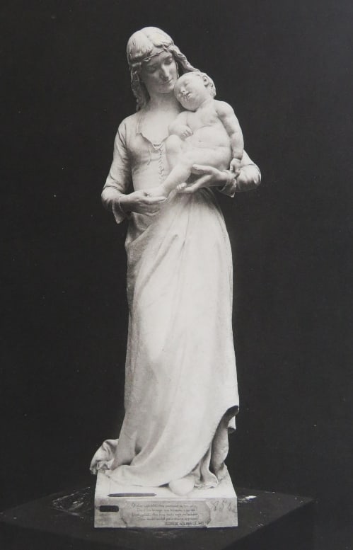 Jean Gautherin, Clotilde de Surville, Antique Photogravure, Goupil 1881 (1 of 7)