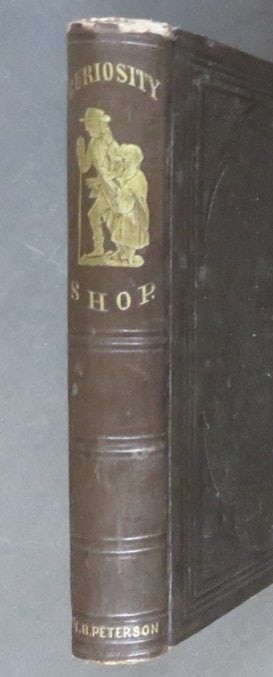 Dickens, Old Curiosity Shop, Peterson Ed. 1854, illustrated Cattermole & Phiz (1 of 19)
