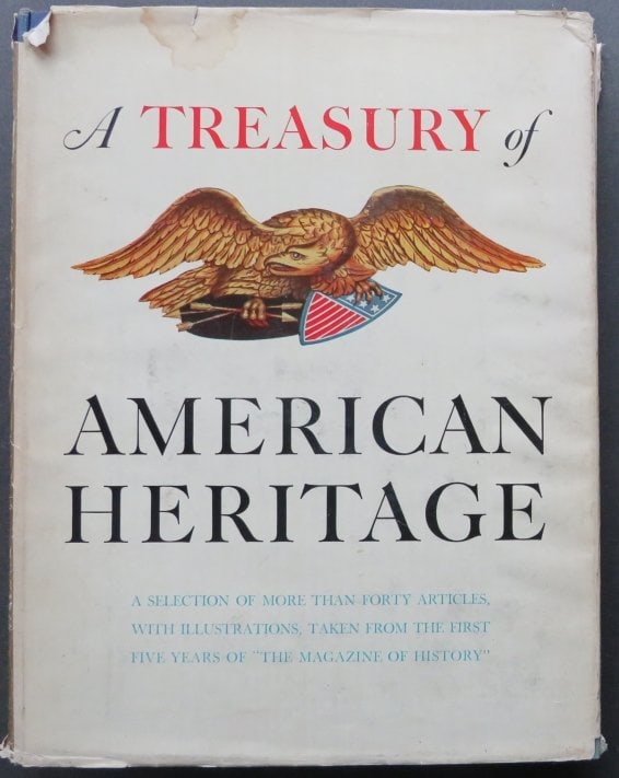 Treasury Of American Heritage, 1st Edition, 1960, History, illustrated (1 of 20)