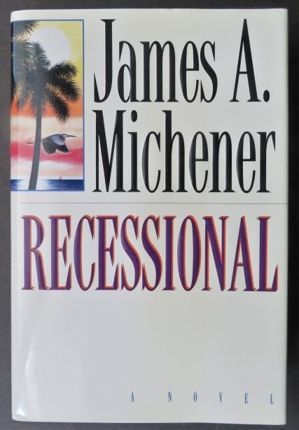 James Michener, Recessional, 1st Edition 1994, Florida Novel (1 of 12)