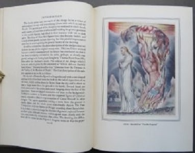 Bunyan, Pilgrims Progress, William Blake illustrations, 1st Limited Edition 1941: "The Pilgrim's Progress" by John Bunyan (1628-1688) with 29 watercolor paintings by William Blake, now printed for the first time." Edited by Geoffrey Keynes. Printed at the Spiral Press, New York for