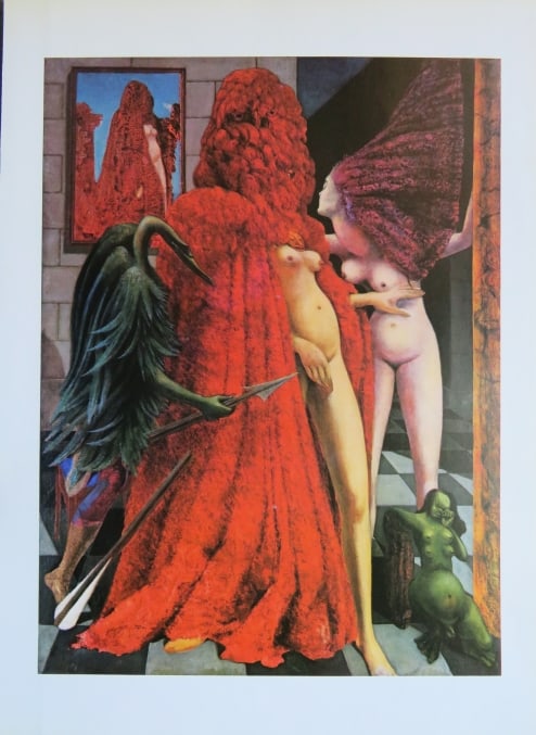 Max Ernst, Attirement of the Bride, Litho Art Print 1975 (1 of 5)