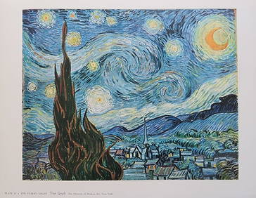 Vintage 1950s Van Gogh Vintage 1950s Van Gogh