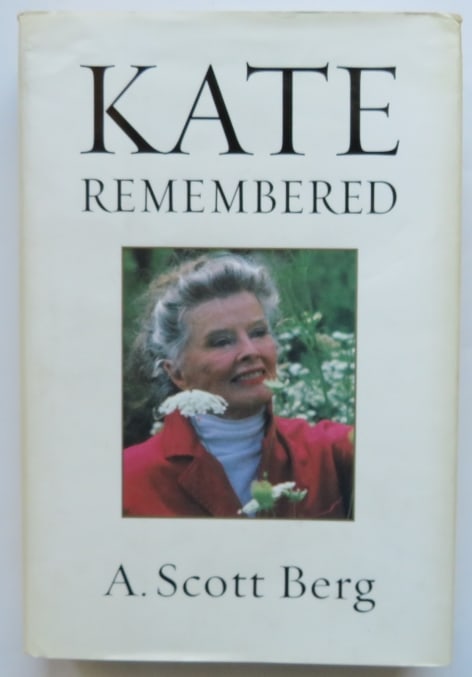 Scott Berg, Kate Remembered, Katharine Hepburn, 1st Ed. 2014: "Kate Remembered" by A. Scott Berg, published by G.P. Putnam's Sons, New York, 2014, First edition, Fifth Printing. Dust jacket with unclipped price on the front flap; red hard boards, white cloth spi