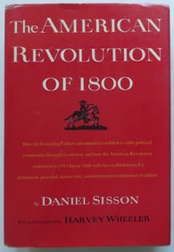 Sisson, American Revolution of 1800, 1st Edition, 1st Print, 1974