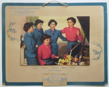 1953 Dionne Quintuplets Advertising Calendar