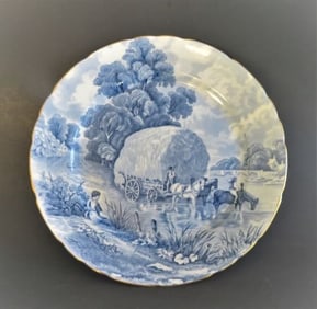 Small Hudson & Middleton Plate, Sutherland China, England 1950s