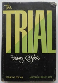 Franz Kafka, The Trial, Definitive Edition, Modern Library 1956, illustrated