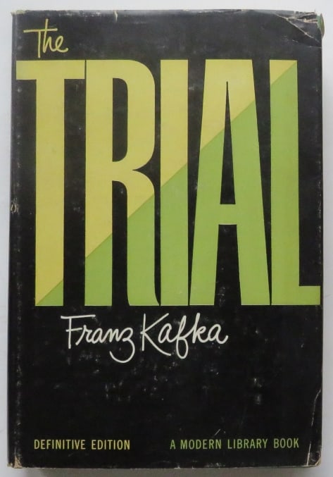 Franz Kafka, The Trial, Definitive Edition, Modern Library 1956, illustrated (1 of 15)