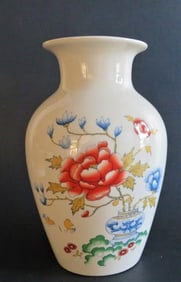 Mason Ironstone Porcelain Vase, England, Chinese Peony, 1930s