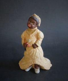 Young Bride Mary Paulene, African American figurine 1980s Old South Series