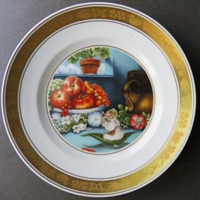 Andersen, Thumbelina, Fairy Tale Porcelain Plate, Royal Copenhagen Ltd Ed. 1975