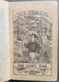 Samuels, Lost Tar, Dick Travers in Africa, 1st US Edition 1873, illustrated