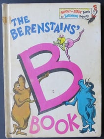 Berenstain’s B Book, 1971 Print, Bright & Early Books, Beginning Beginners