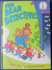 Berenstain, Bear Detectives Missing Pumpkin, 1975 Print, Beginner Books