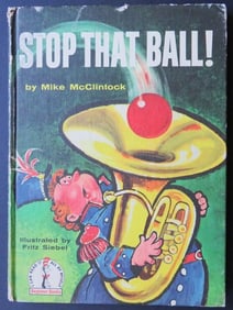 McClintock, Stop That Ball, 1959, Fritz Siebel illustrations, Beginner Books