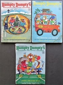 Humpty Dumpty Magazine for Little Children, 3 issues 1973