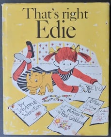 Johnston, Thats Right Edie, 1966, 1st Edition, illustrated by Paul Galdone