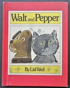 Lisl Weil, Walt and Pepper, 1stEd. 1974, illustrated by the Author