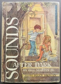 Bill Martin, Sounds After Dark, 1stEd. 1970, illustrated, Folk Tales, Stories