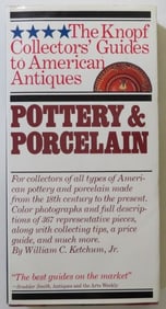 American Pottery & Porcelain Guide For Collectors, 1st/1st Ed., 1983, illustrated