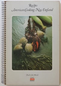 Recipes, American Cooking New England, 1st Time Life Edition 1970