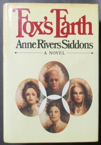 Siddons, Fox's Earth 1st/1st US Edition 1981, Southern Life, Novel