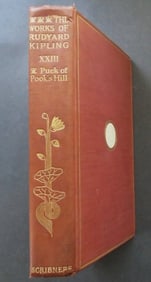Kipling, Puck of Pook's Hill, 1st US Ed. 1907, illustrated by Castaigne