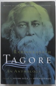 Rabindranath Tagore, An Anthology, 1st US Edition, 1st Print, 1997