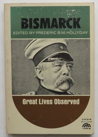 Bismarck, Great Lives Observed, 1st Edition, 1st Print, 1970