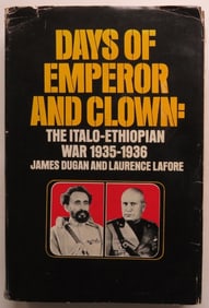 Dugan, Italo-Ethiopian War, 1935-1936, 1st Edition 1973, illustrated
