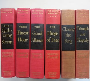 Winston Churchill, Second World War, Complete 6 Volumes, 1948-1953