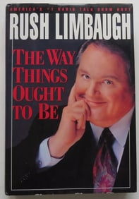 Rush Limbaugh, The Way Things Ought to Be, 1992, 1stEd. 1st Print