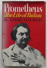 Andre Maurois, Prometheus, Life of Balzac, 1stEd. 1965, illustrated