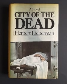 Lieberman, City of the Dead, 1st/1st Edition 1976, Crime Novel