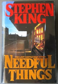 Stephen King, Needful Things Last Castle Rock Story, 1st Ed. 1st Print 1991