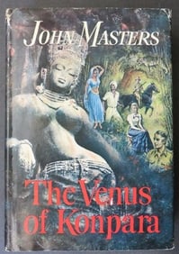 John Masters, Venus of Konpara, 1960, 1st US Edition, 1st Print, Novel