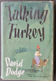 Dodge, Talking Turkey, Review Copy, 1955 1st/1st UK Ed. Travel Adventures