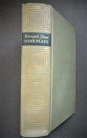 Shaw, 9 Plays, US Ed. 1935, Devils Disciple, Caesar & Cleopatra, Superman ++