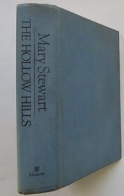 Mary Stewart, Hollow Hills, King Arthur Legend Merlin, 1st US Ed. 1973