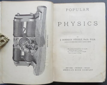 Steele, Popular Physics Textbook, 1896 illustrated