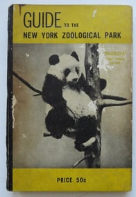 Ditmars, Guide to New York Zoological Park, 1st/1st Ed. 1939, illustrated