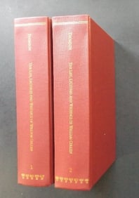 Thomson, Life Lectures Writings of William Cullen 2v.Ed, Facsimile of 1832, 1st Ed.