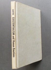 Sartre, Existentialism Human Emotions Philosophical Library Ed. 1957